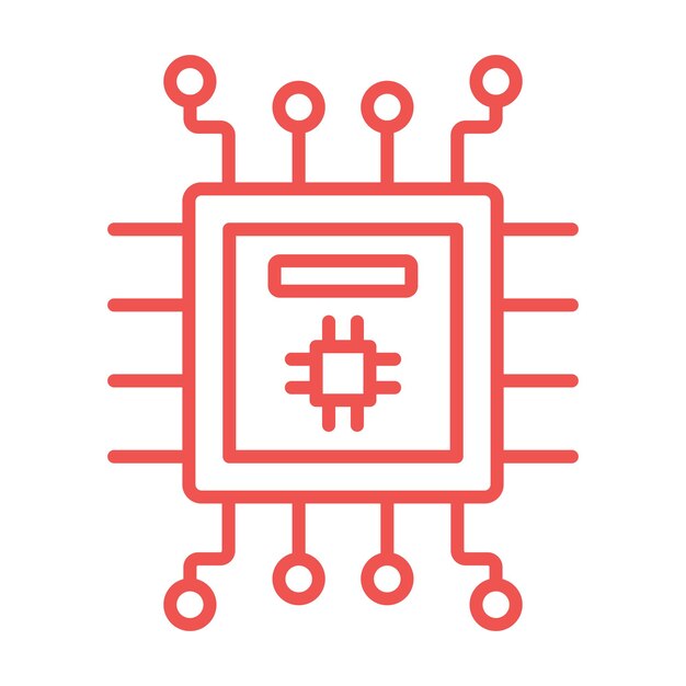 Iconos de circuitos eléctricos