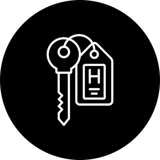 Iconos de claves de la habitación
