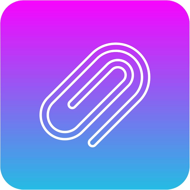 Iconos de clips de papel