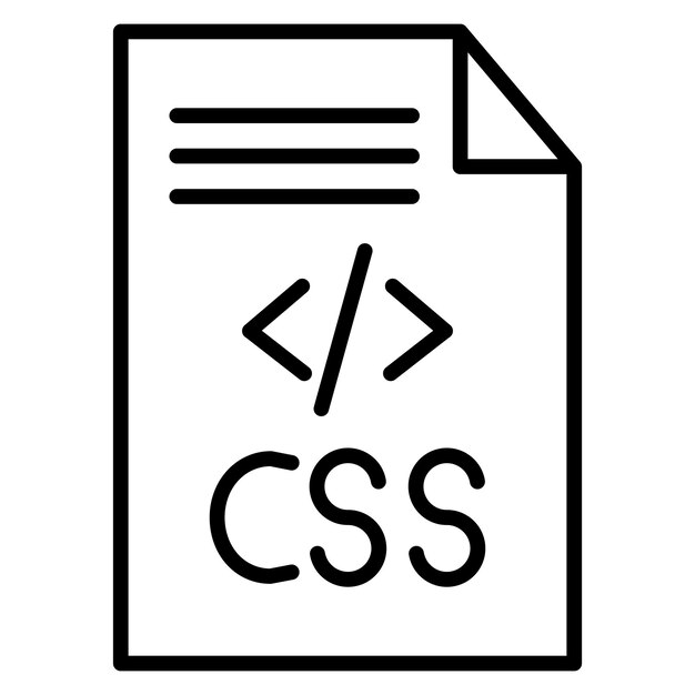 Iconos de código CSS
