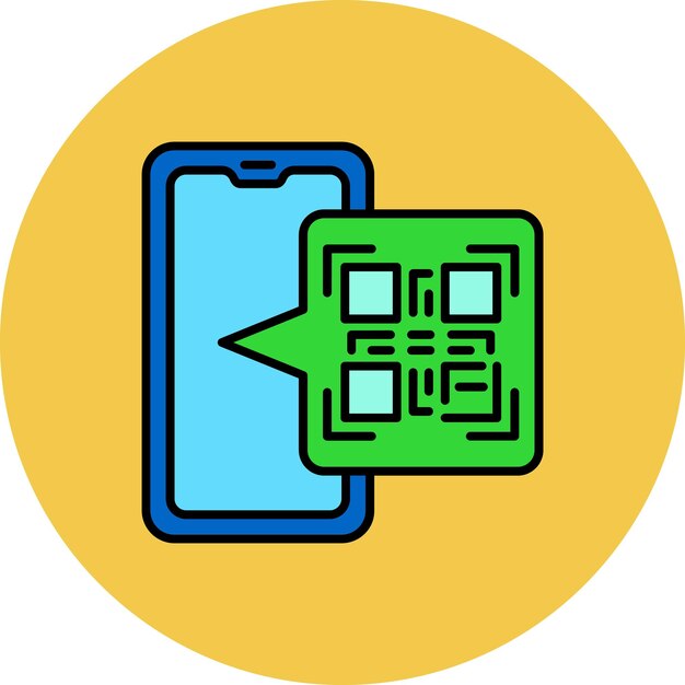 Iconos de código Qr