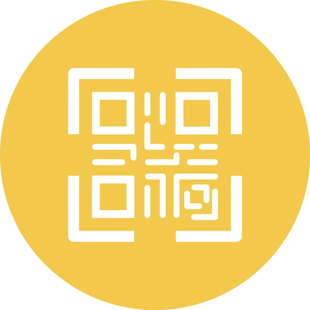 Vector iconos de código qr