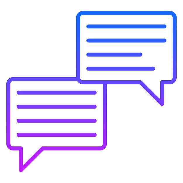 Iconos de comentarios
