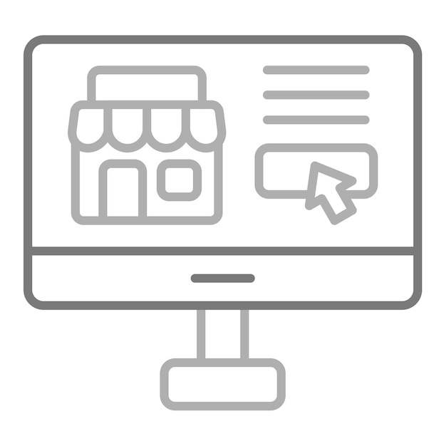 Iconos de comercio electrónico