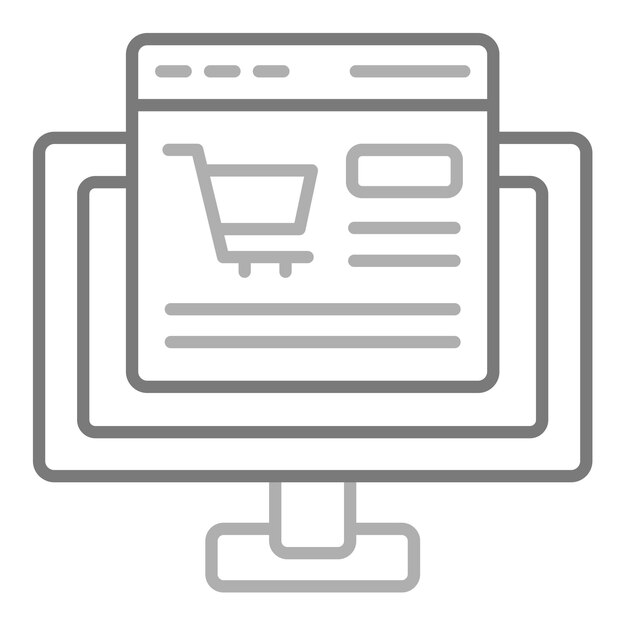 Iconos de comercio electrónico
