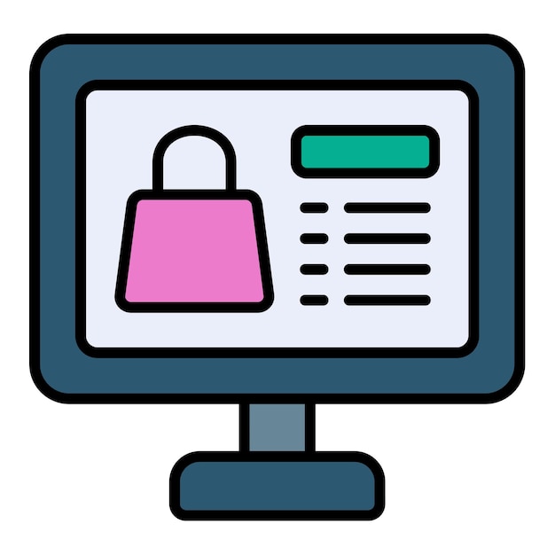 Iconos de comercio electrónico