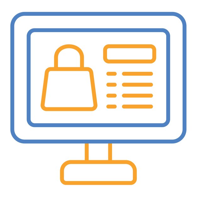 Iconos de comercio electrónico