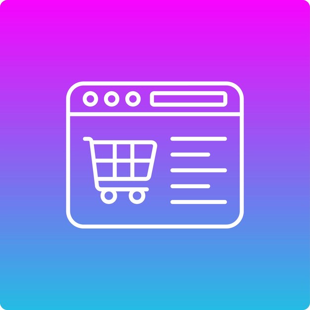 Iconos de comercio electrónico