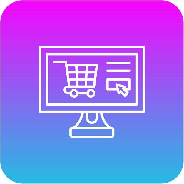 Iconos de comercio electrónico