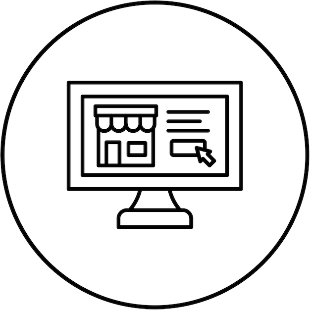 Iconos de comercio electrónico
