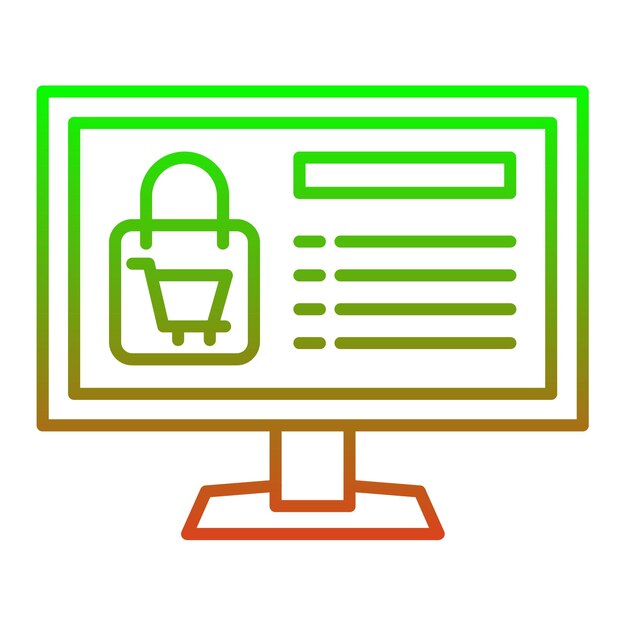 Iconos de comercio electrónico