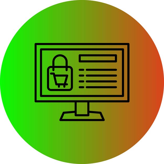 Iconos de comercio electrónico