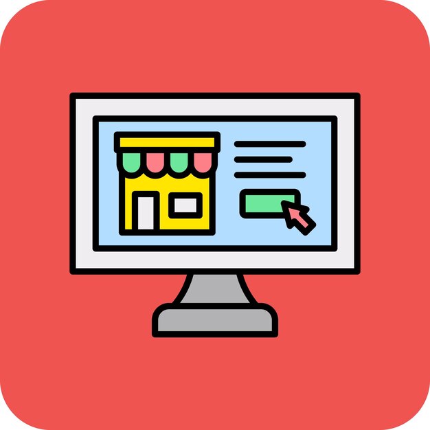 Iconos de comercio electrónico