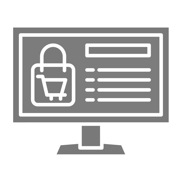 Iconos de comercio electrónico