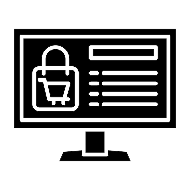 Iconos de comercio electrónico