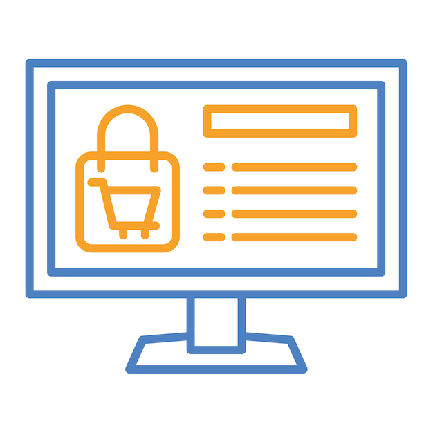 Iconos de comercio electrónico