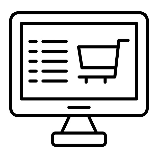 Iconos de comercio electrónico