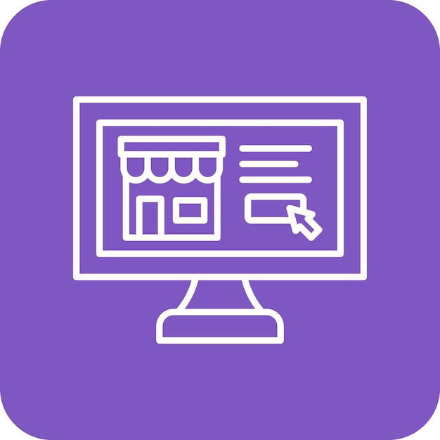 Iconos de comercio electrónico