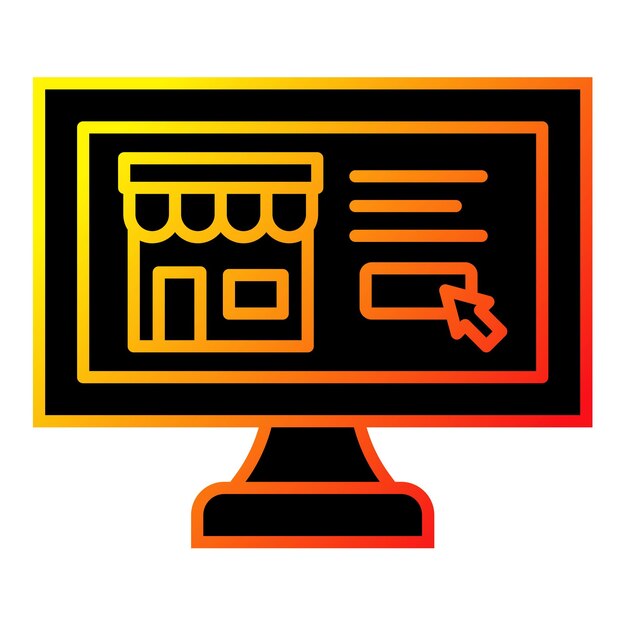 Iconos de comercio electrónico