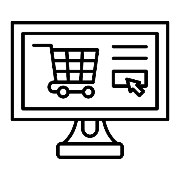 Iconos de comercio electrónico