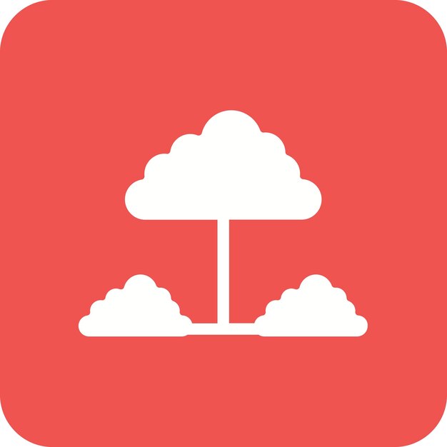 Iconos de compartición en la nube