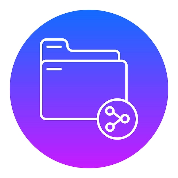 Iconos para compartir carpetas