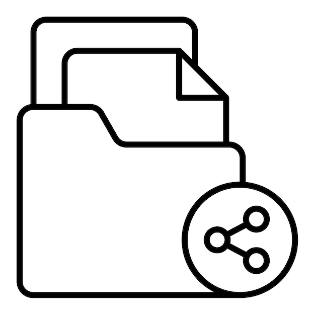 Iconos para compartir carpetas