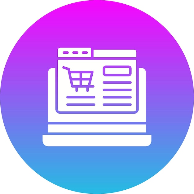 Iconos de compras en línea
