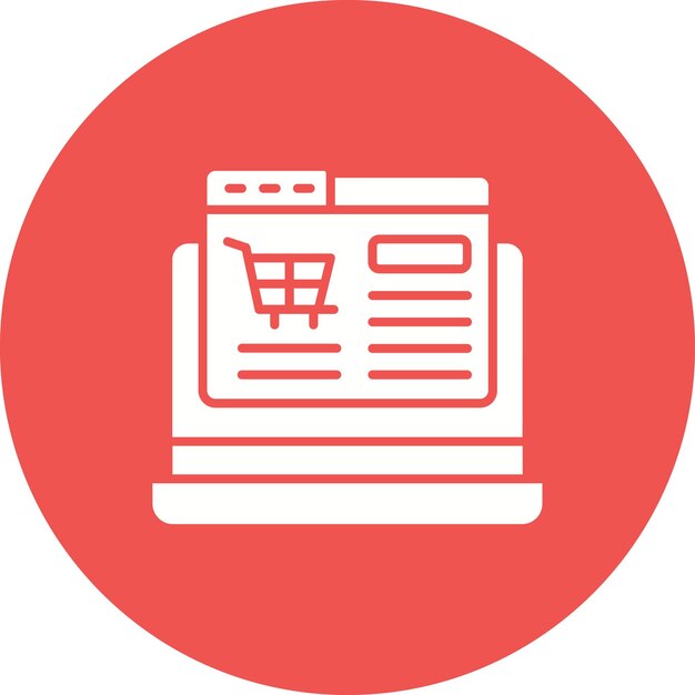 Iconos de compras en línea
