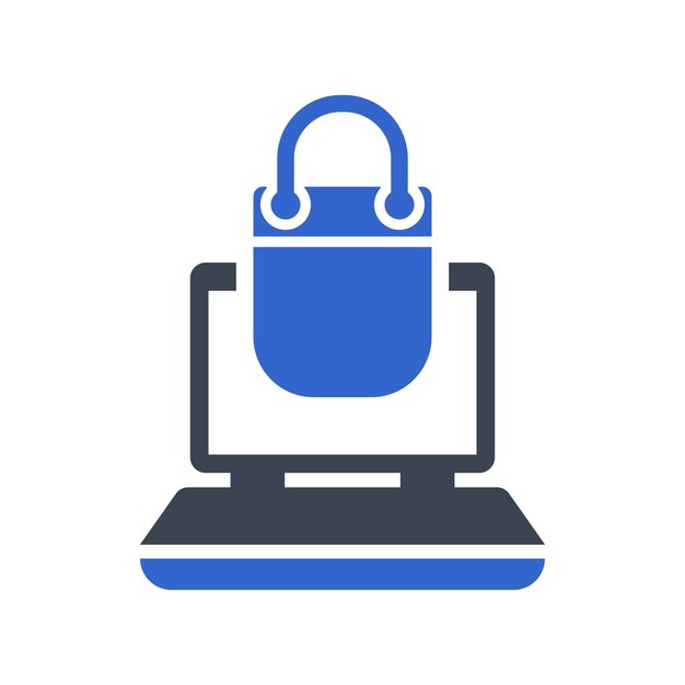 Iconos de compras en línea