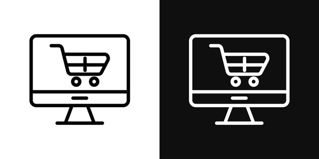 Iconos de compras en línea