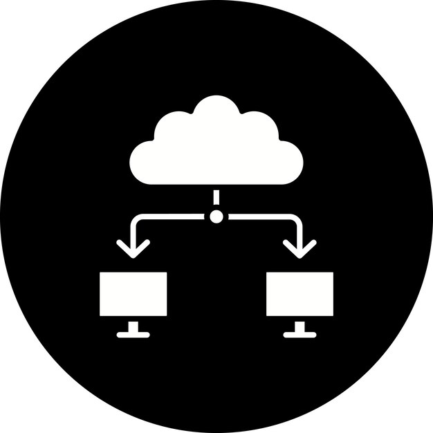 Iconos de computación en la nube