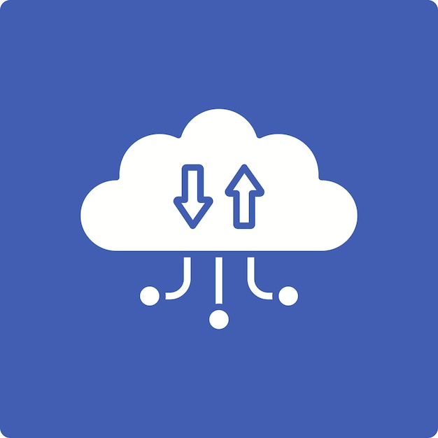 Iconos de computación en la nube