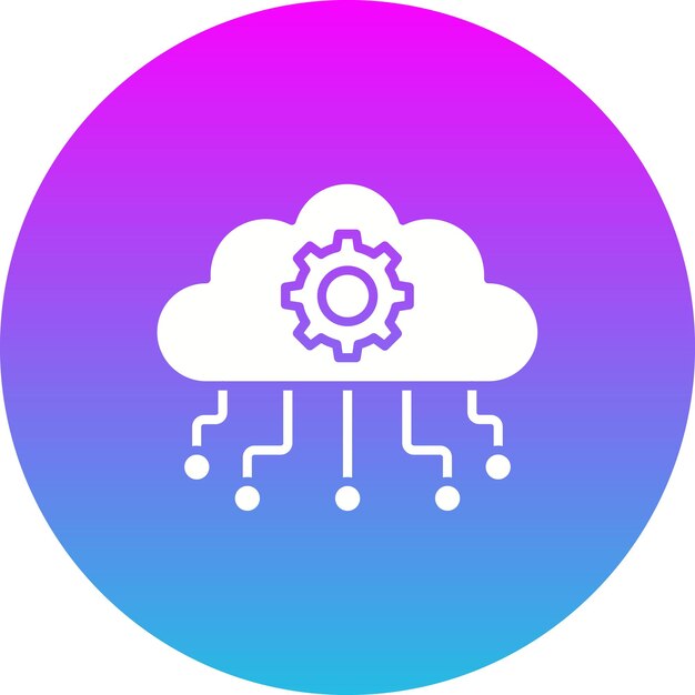Iconos de computación en la nube