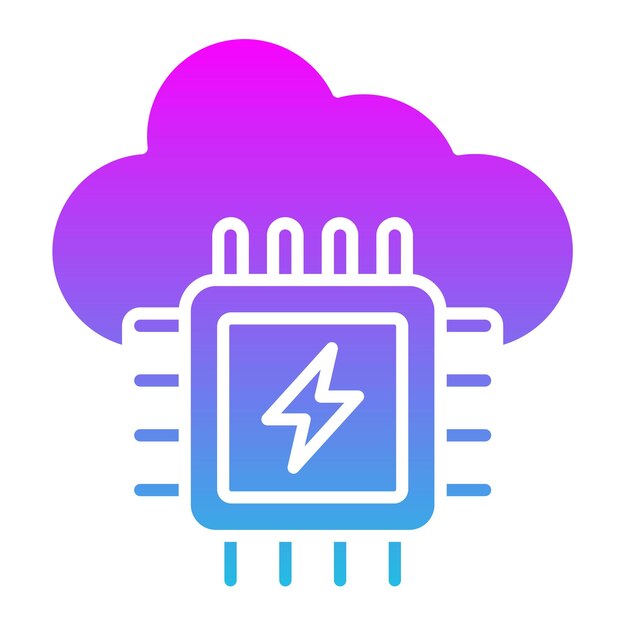 Iconos de computación en la nube