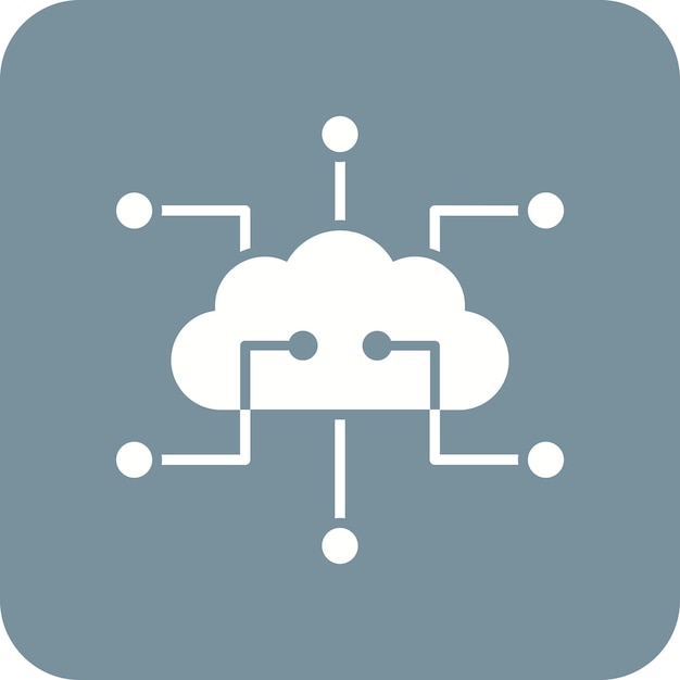 Iconos de computación en la nube