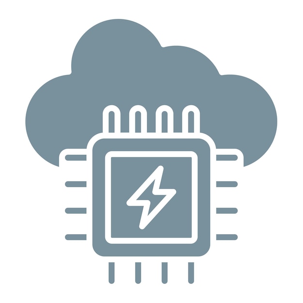 Iconos de computación en la nube