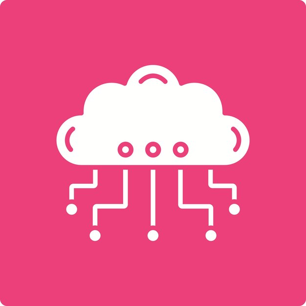 Iconos de computación en la nube