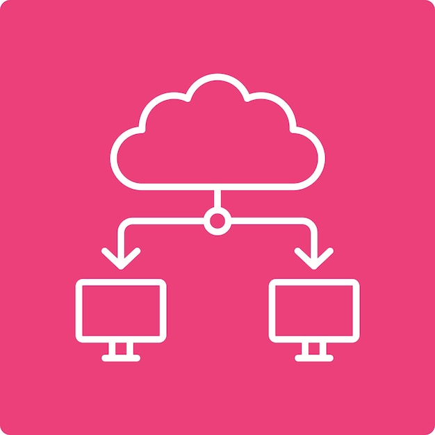 Iconos de computación en la nube