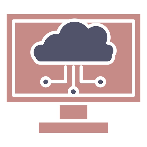 Iconos de computación en la nube