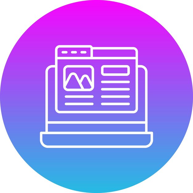 Iconos de las computadoras portátiles