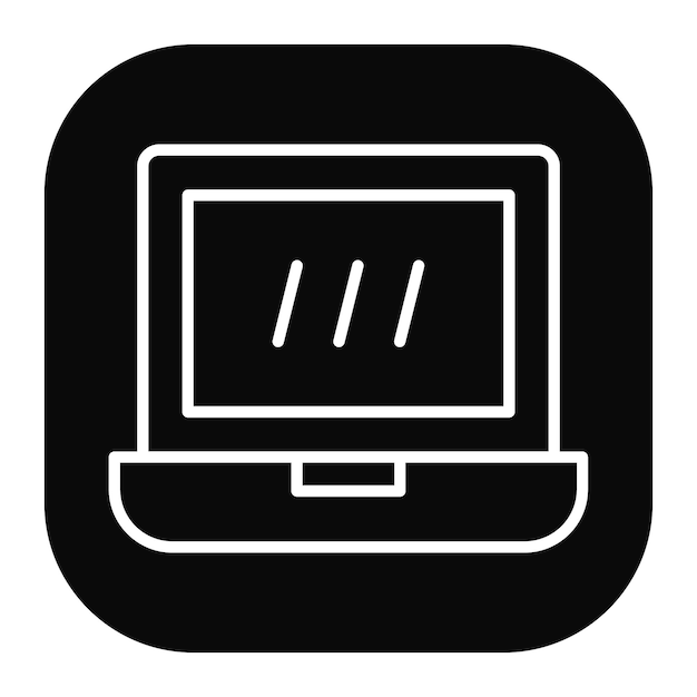 Iconos de las computadoras portátiles