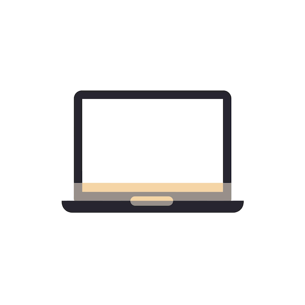 Iconos de las computadoras portátiles