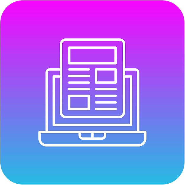 Iconos de las computadoras portátiles