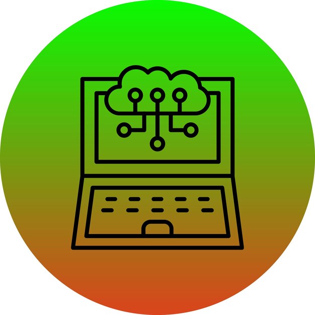 Iconos de las computadoras portátiles