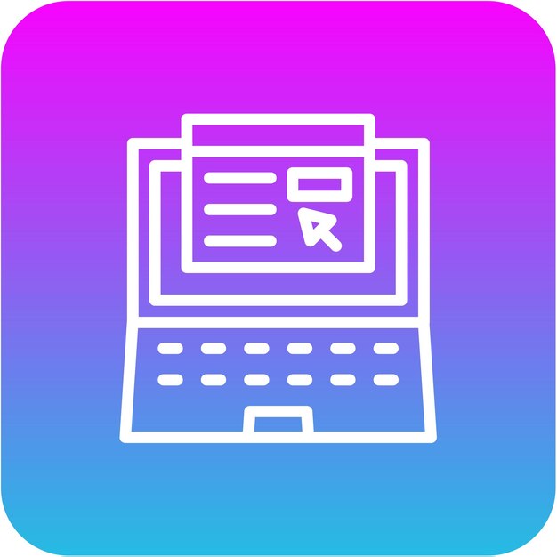 Iconos de las computadoras portátiles