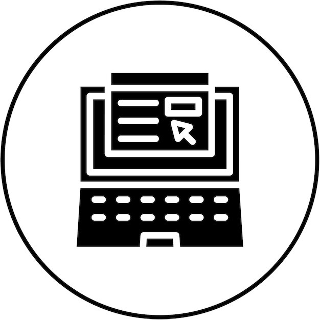 Iconos de las computadoras portátiles