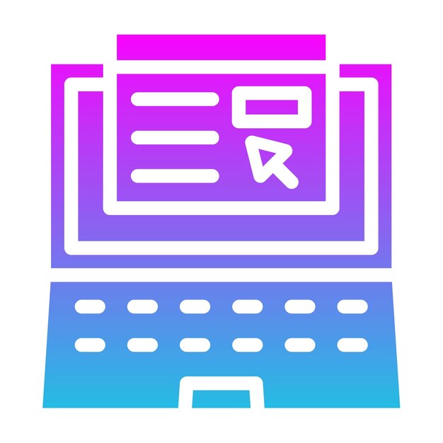 Iconos de las computadoras portátiles