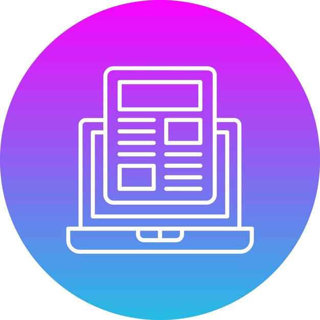 Iconos de las computadoras portátiles