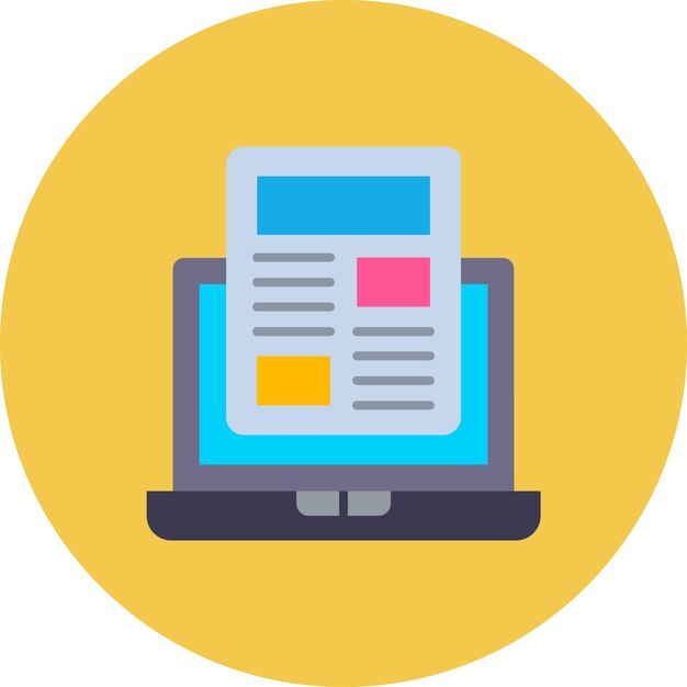 Iconos de las computadoras portátiles